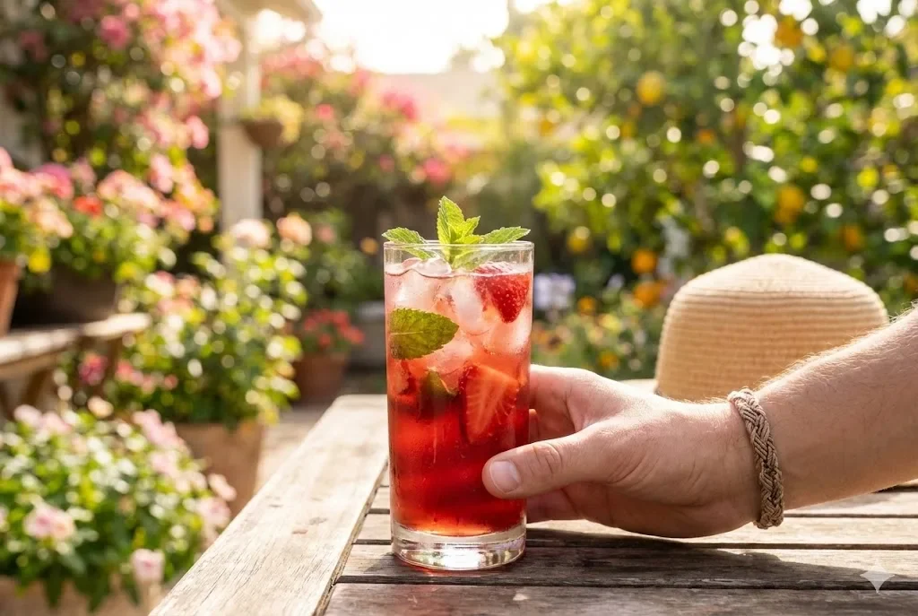 Ceai de capsuni beneficii pentru sanatate si retete savuroase