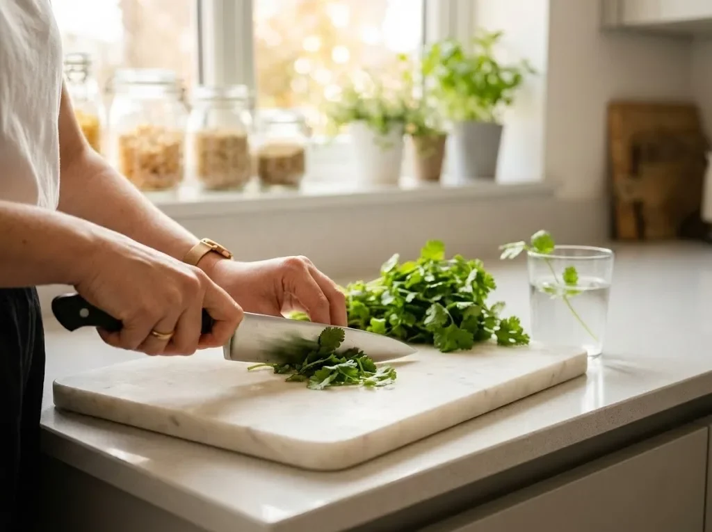 Coriandrul: 12 Beneficii Dovedite Științific pentru Sănătate, Nutriție și Utilizări Practice