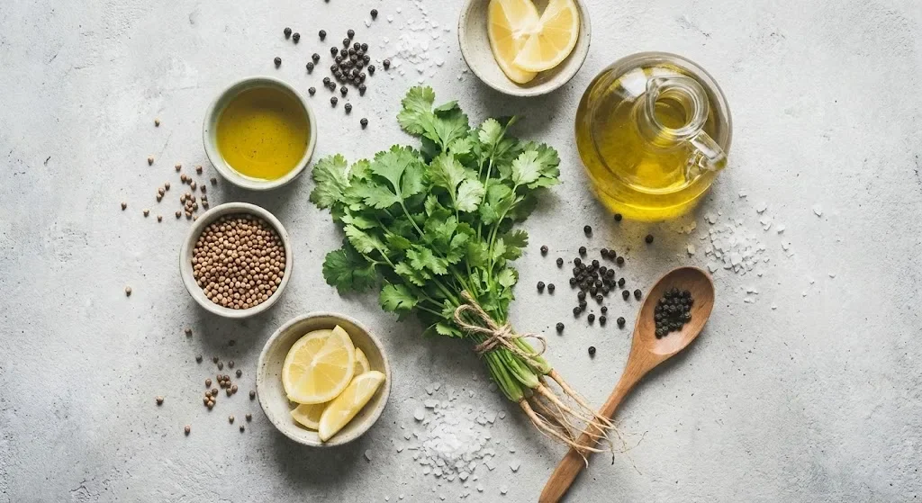 Coriandrul: 12 Beneficii Dovedite Științific pentru Sănătate, Nutriție și Utilizări Practice