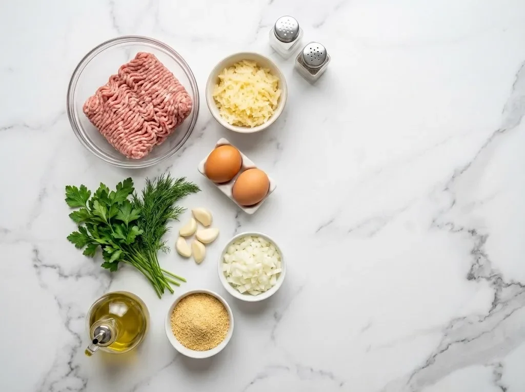 Chiftele la cuptor din carne de porc – fragede, suculente, fără baie de ulei