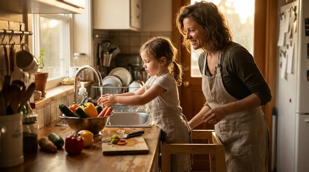 Cum sa-ti faci copiii sa manance legume