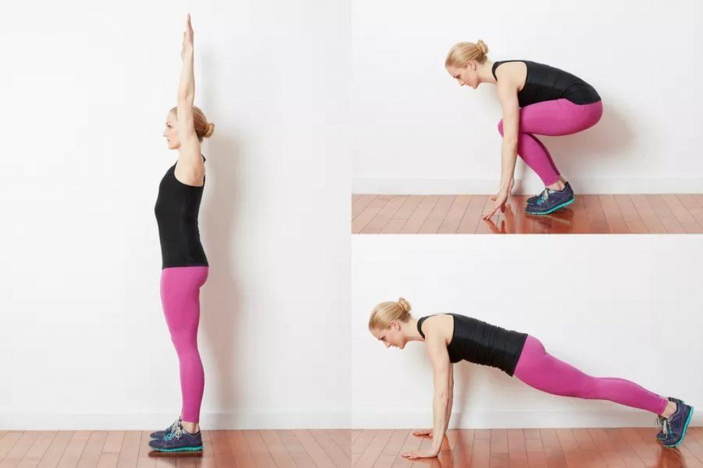 9 metode excelente de antrenament cardio acasa Ghemuiri intr-un antrenament cardio acasa