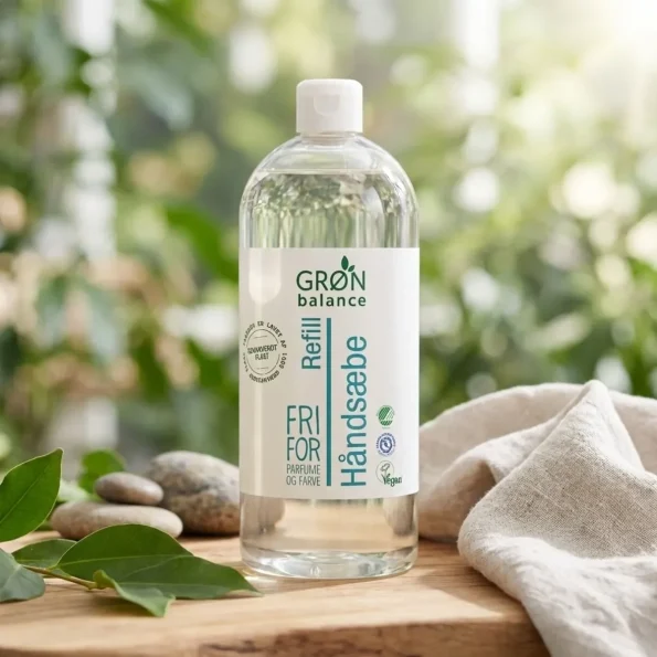 Sapun lichid pentru maini Ecologic, rezerva reincarcare, Gron Balance, 1l - Produse de igiena personala