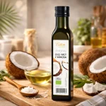 Ulei de cocos MCT Bio, 100% natural, distilat molecular, Batom, 250 ml