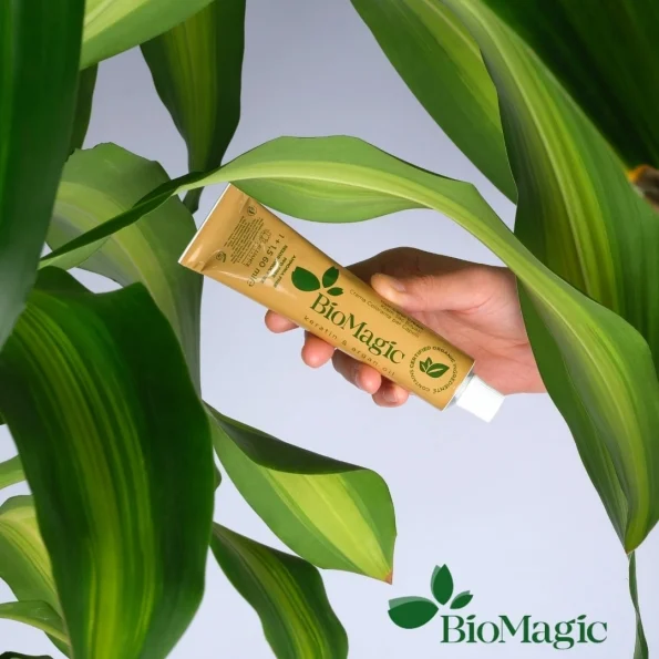 Vopsea par fara amoniac, Biomagic 4.00, maro, 250 g