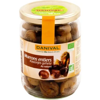 Castane intregi Bio, prefierte Danival, 320g