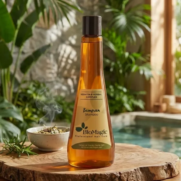 Șampon fortificant cu keratină pentru păr fragil Biomagic, 300 ml - Produse de igiena personala