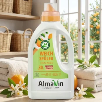 Balsam rufe, flori portocală, natural, AlmaWin, 750ml - Produse de curățenie ecologice