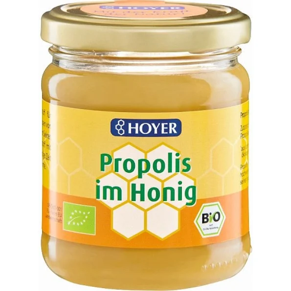 Miere cu propolis, Bio, Hoyer, 250 g