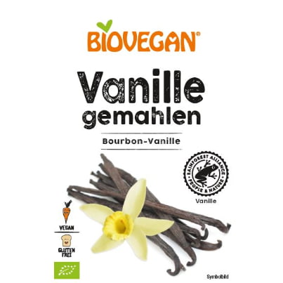 Vanilie bourbon măcinată fără gluten BIO 5 g - Biovegan