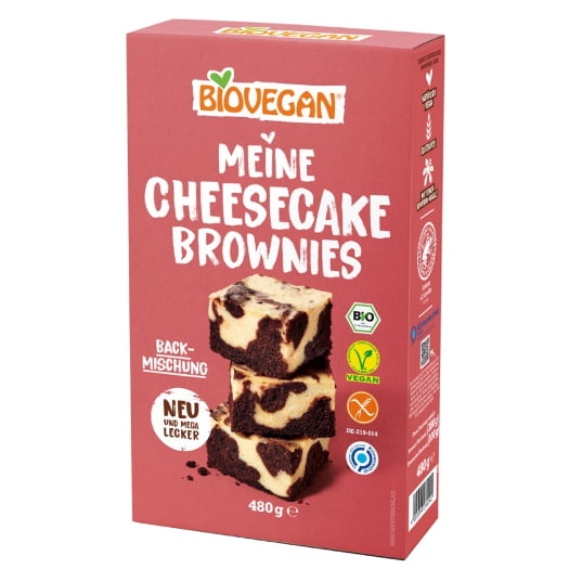 Amestec de prăjituri cu brânză fără gluten BIO 480 g - Biovegan