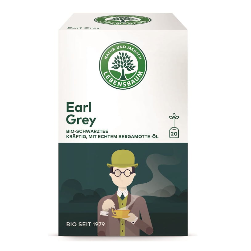 Ceai Earl Grey express BIO (20 x 2 g) 40 g - Lebensbaum
