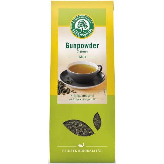 Ceai verde Gunpowder China Bio Lebensbaum, 100g