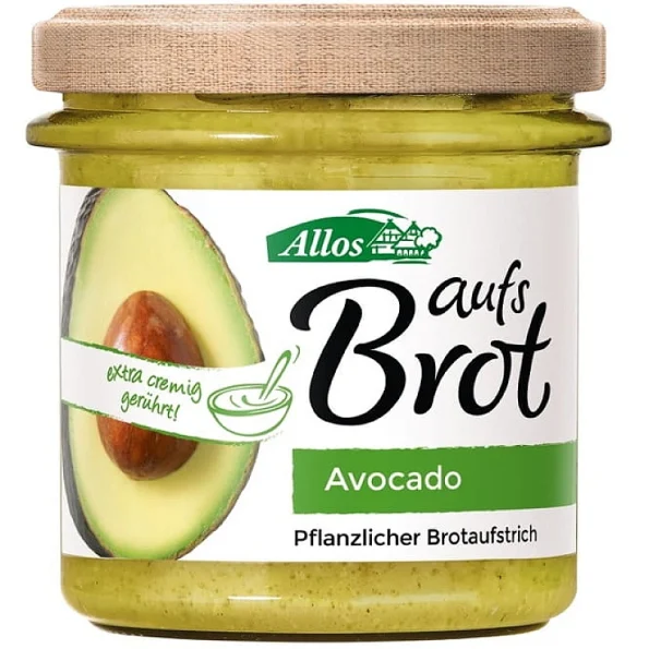 Pasta de crema de avocado fara gluten Bio Allos 140 g