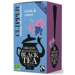Ceai negru cu coacăze, Bio, Fair Trade, Clipper, 40g