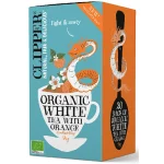 Ceai alb cu aroma de portocale Bio Clipper (20 x 17 g) 34 g