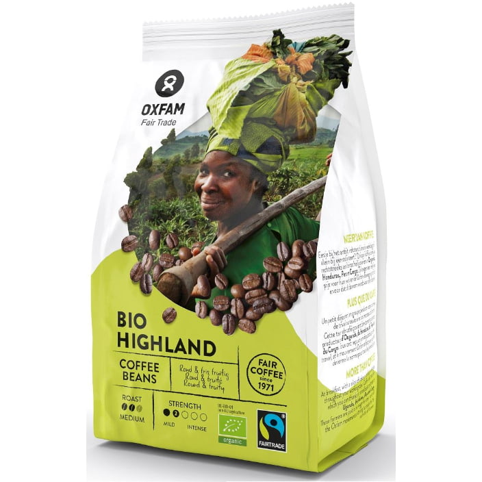 Fair Trade boabe de cafea arabica/de munte înalt BIO 250 g - Oxfam Fair Trade