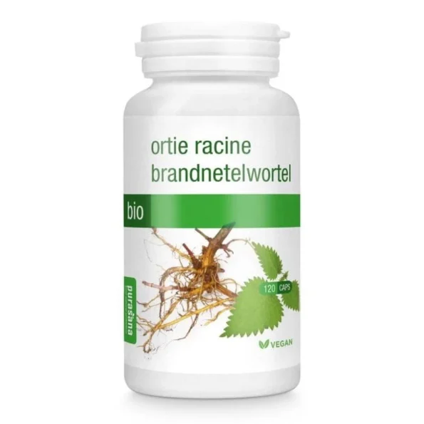 Radacina de urzica, supliment Bio, 210 mg, Purasana 120 cps