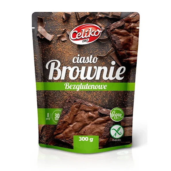 Amestec de aluat pentru brownie fara gluten 300 g Celiko