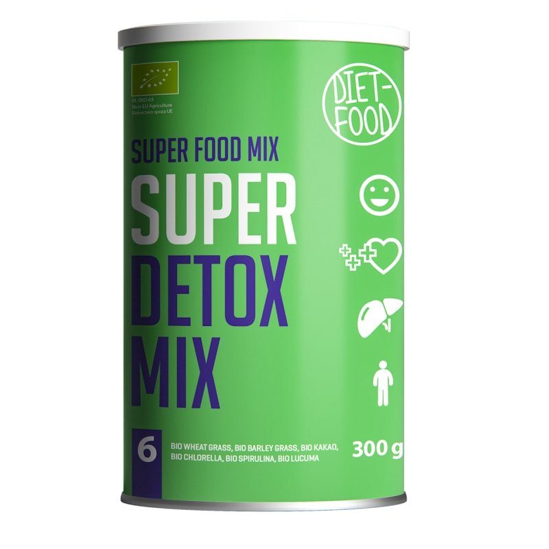 Super detox mix pulbere BIO 300 g Diet-Food