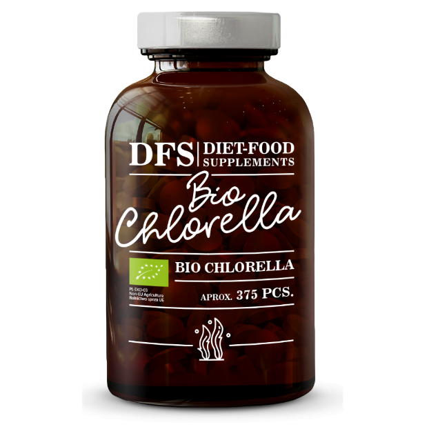 Chlorella BIO 375 comprimate 150 g (400 mg) - Diet-Food