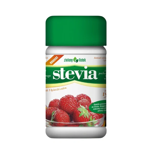 Îndulcitor natural stevia pudră, fără calorii, Zielony Listek, 150g