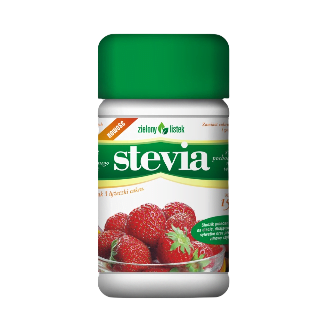 Stevia pulbere 150 g - Zielony Listek