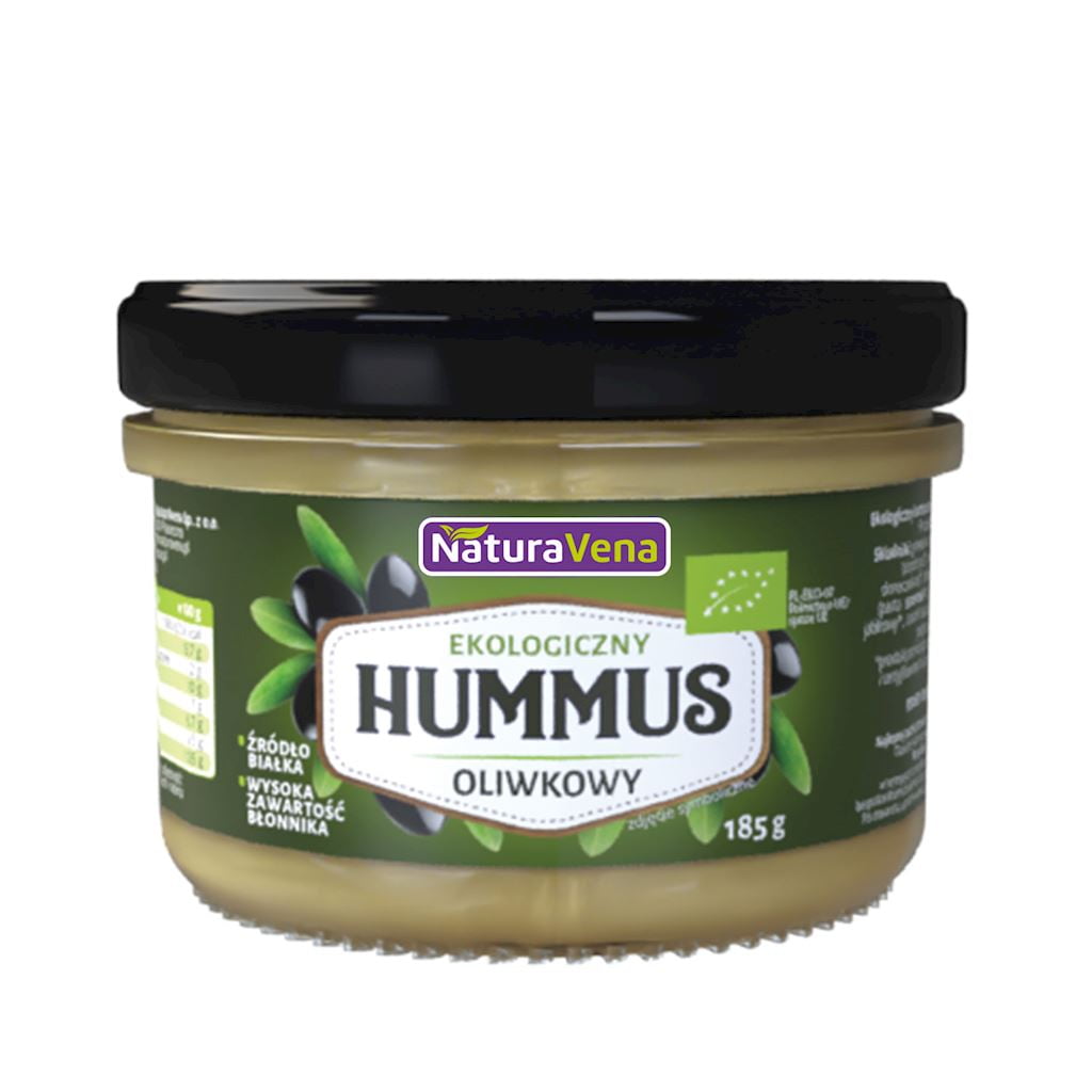 Humus de măsline BIO 185 g - Naturavena Bio