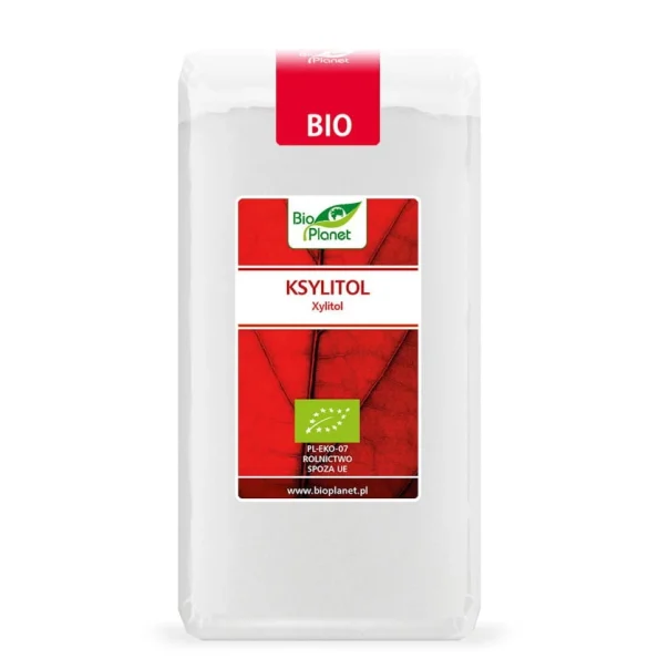 Xilitol Bio organic, îndulcitor natural, Bio Planet, 500g