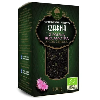 Ceai negru cu bergamotă polonă, Bio Dary Natury, 100g