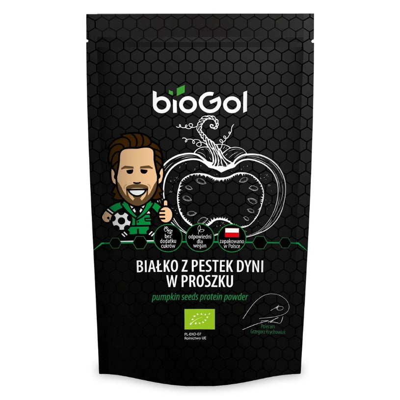 Pudră proteică din semințe de dovleac BIO 150 g - Biogol