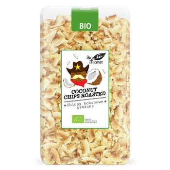 Chipsuri de nucă de cocos prăjită, Bio Planet, 400g