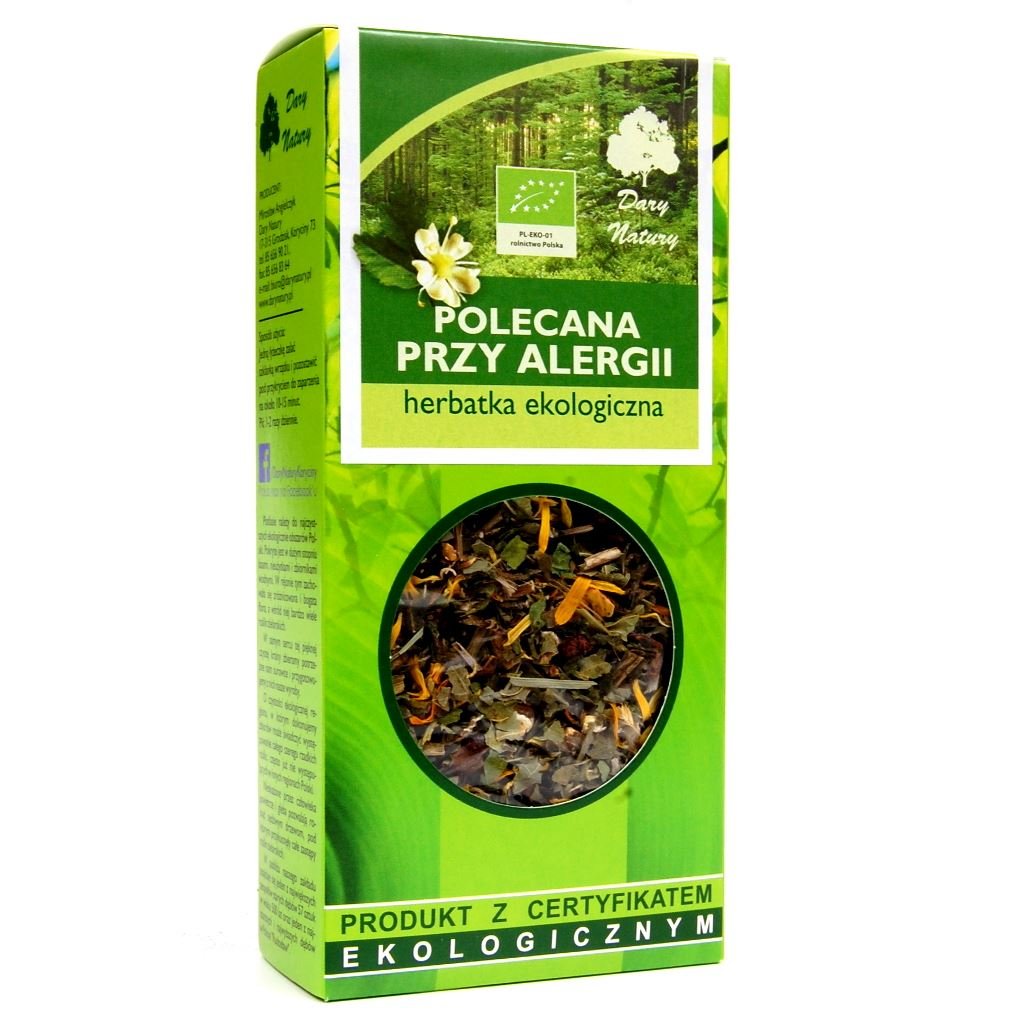 Ceai antialergic BIO 50 g - Dary Natury