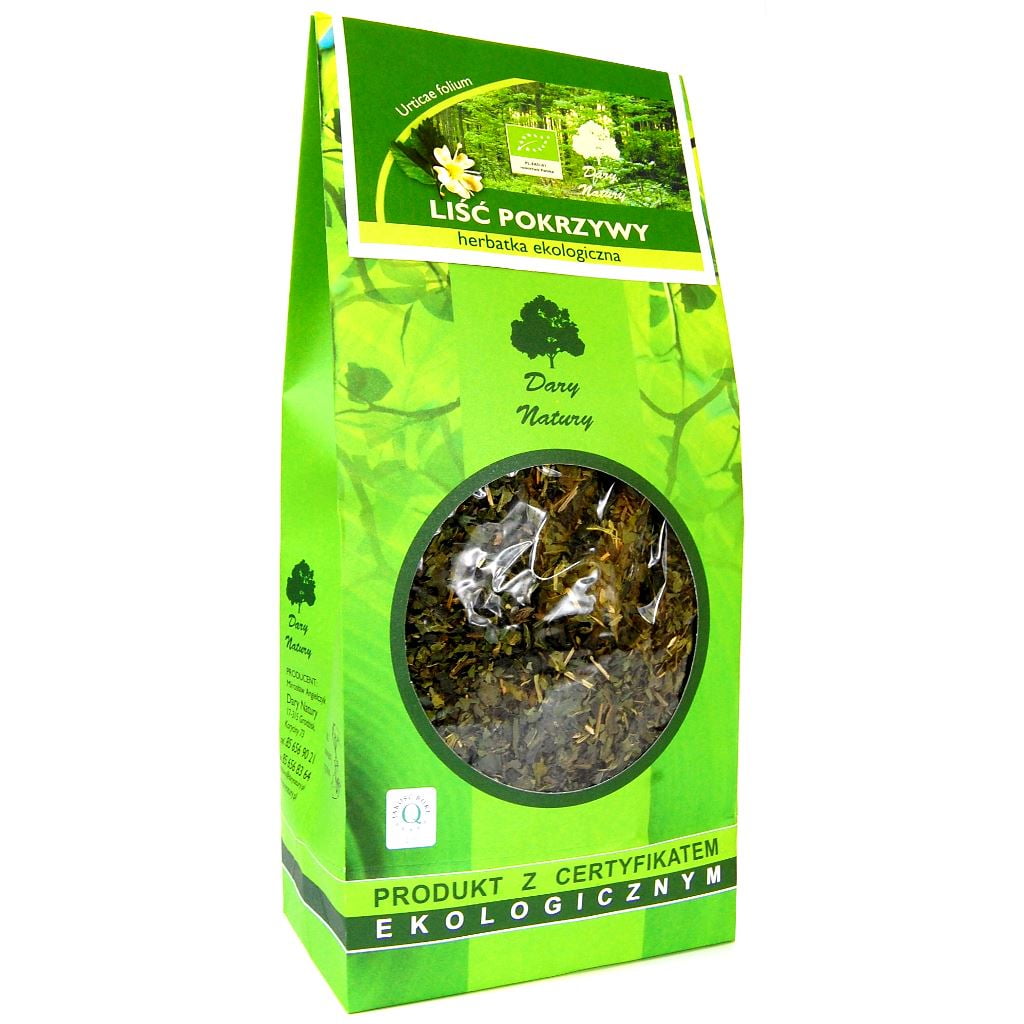 Ceai de frunze de urzică BIO 100 g - Dary Natury
