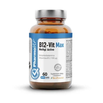 Vitamina B12 metilcobalamina, supliment alimentar, 60 capsule, Pharmovit