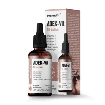 Vitamina ADEK picaturi, fara gluten, Pharmovit, 30 ml