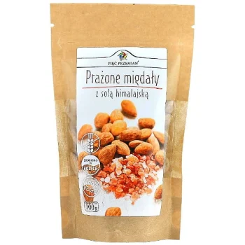 Migdale spaniole prăjite, cu sare Kłodawska Pięć Przemian, 100g