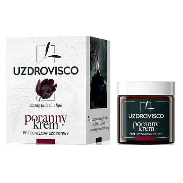 Crema de zi antirid, extract lalea neagra, lamaie verde, Uzdrovisco, 50 ml