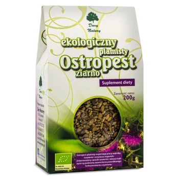 Semințe de ciulin de lapte BIO, ecologice, Dary Natury, 200 g