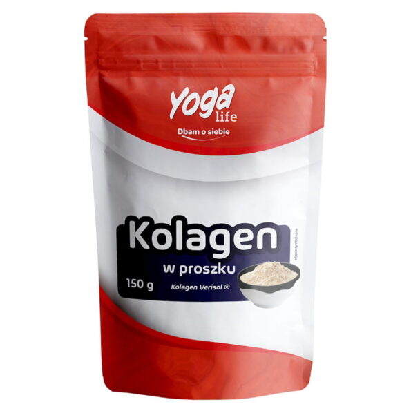 Pudră colagen hidrolizat Yoga Life, peptide fine asimilabile, 150g
