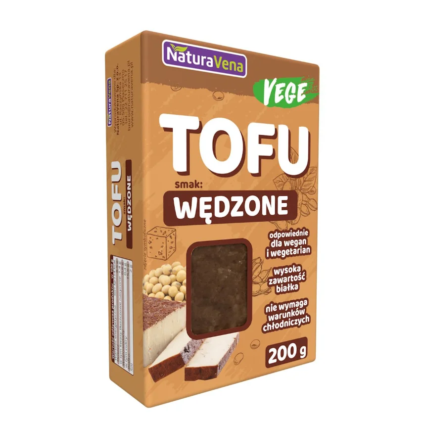 Cuburi de tofu afumat 200 g - Naturavena