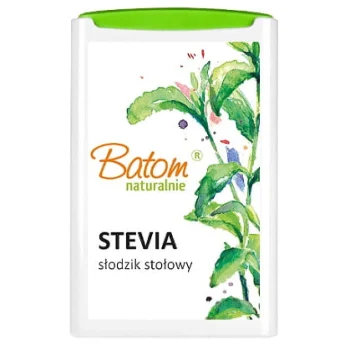 Tablete de Stevia, îndulcitor natural, fără calorii, Batom, 18 g