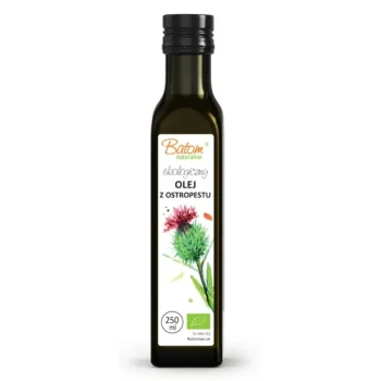 Ulei de ciulin de lapte virgin Bio, detoxifiant natural, Batom, 250 ml