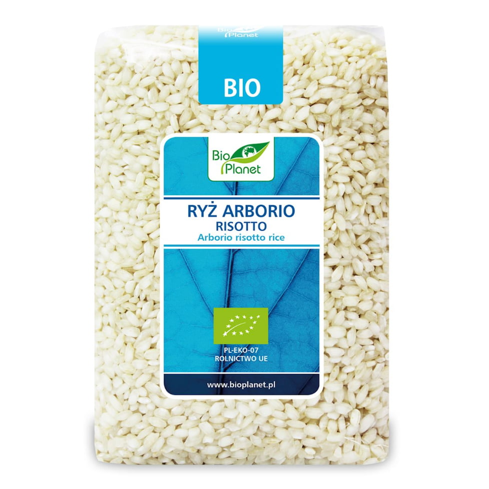 Orez pentru risotto Arborio BIO 1 kg - Bio Planet