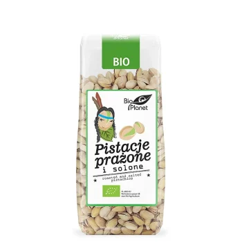 Fistic bio prăjit și sărat, gustare sănătoasă, Bio Planet, 100g