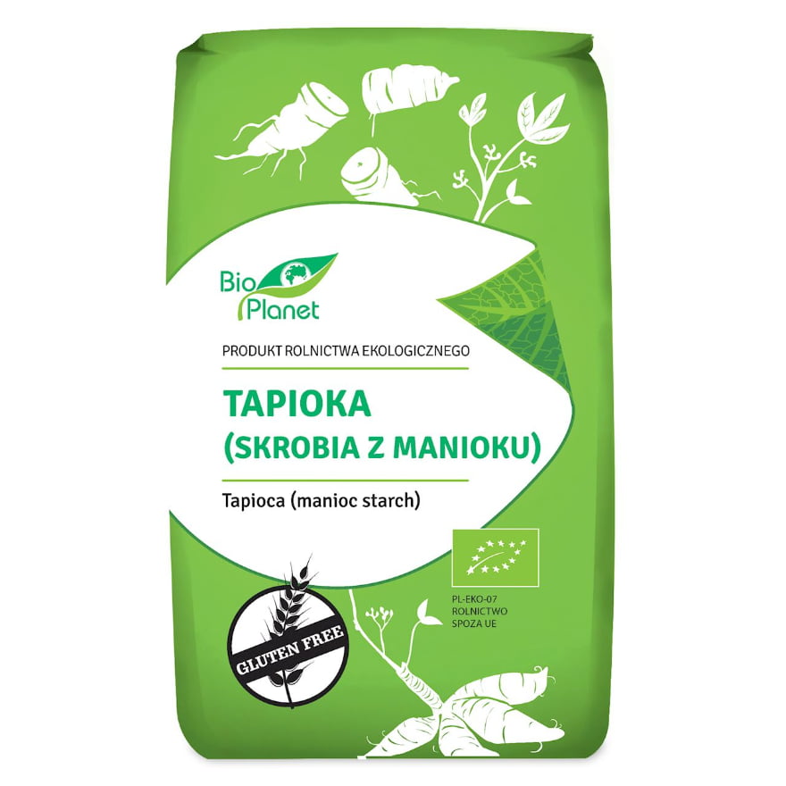 Tapioca (amidon de manioc) fără gluten BIO 400 g - Bio Planet