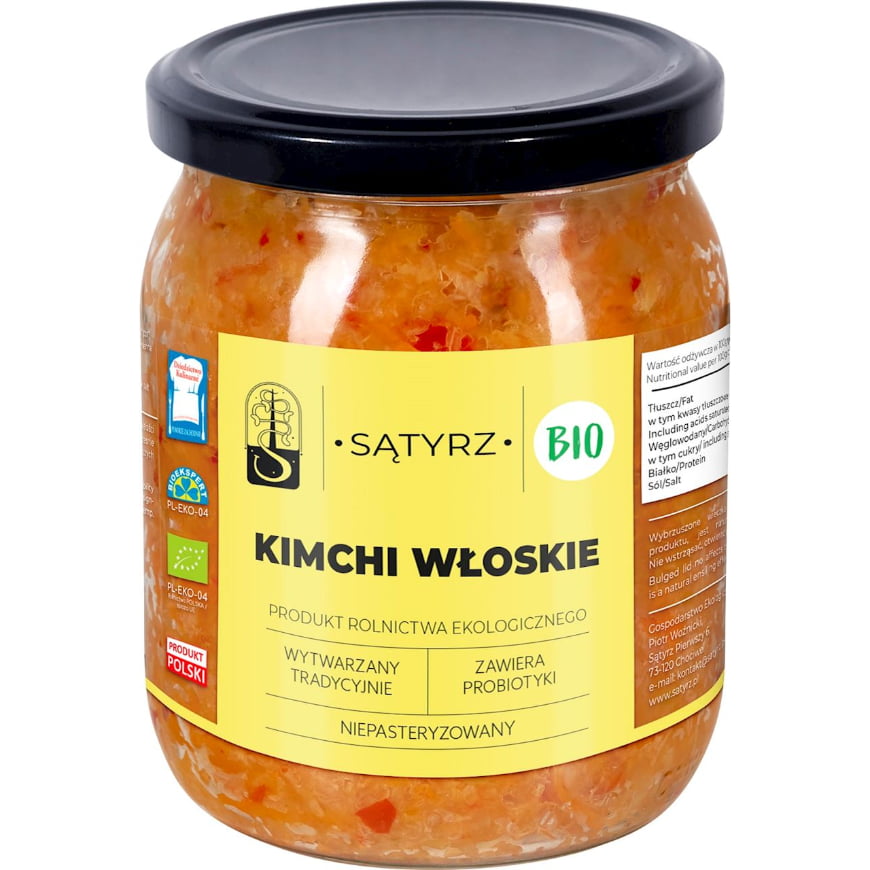 Kimchi italian BIO 450 g - Sątyrz