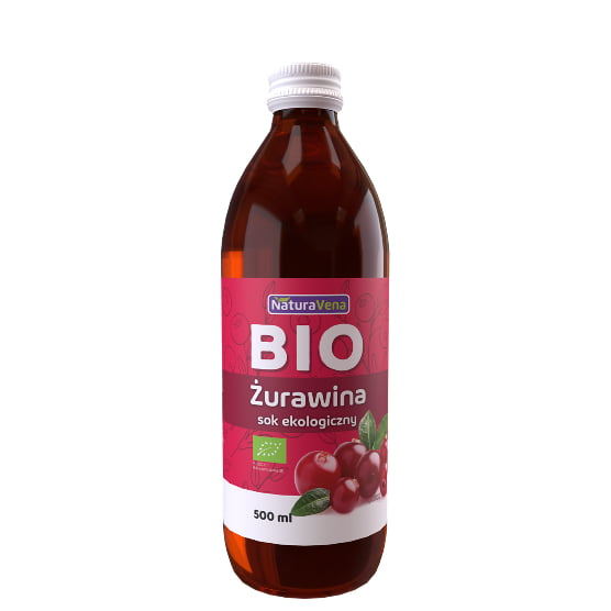 Suc de afine 100 % BIO 500 ml - Naturavena Bio