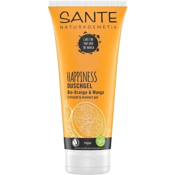 Gel de dus portocale si mango ECO Happiness 200 ml Sante