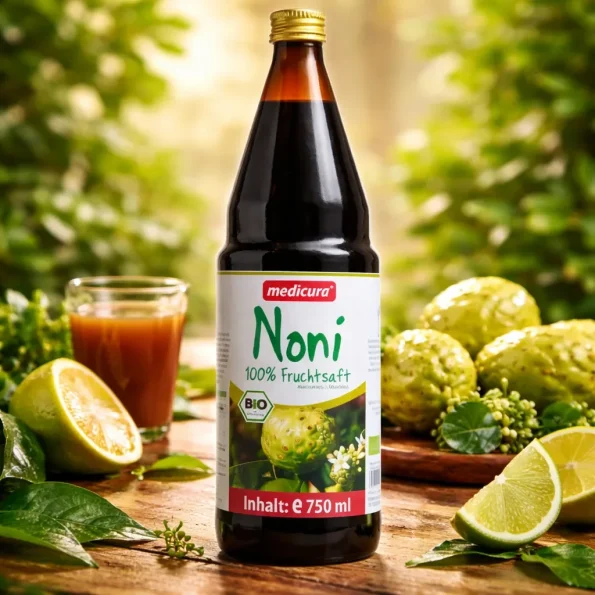 Suc noni bio NFC direct presat Medicura 750ml antioxidanti imunitate